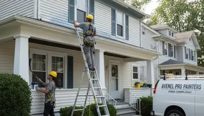 Painting contractor in Staten Island, NY providing professional interior and exterior painting services