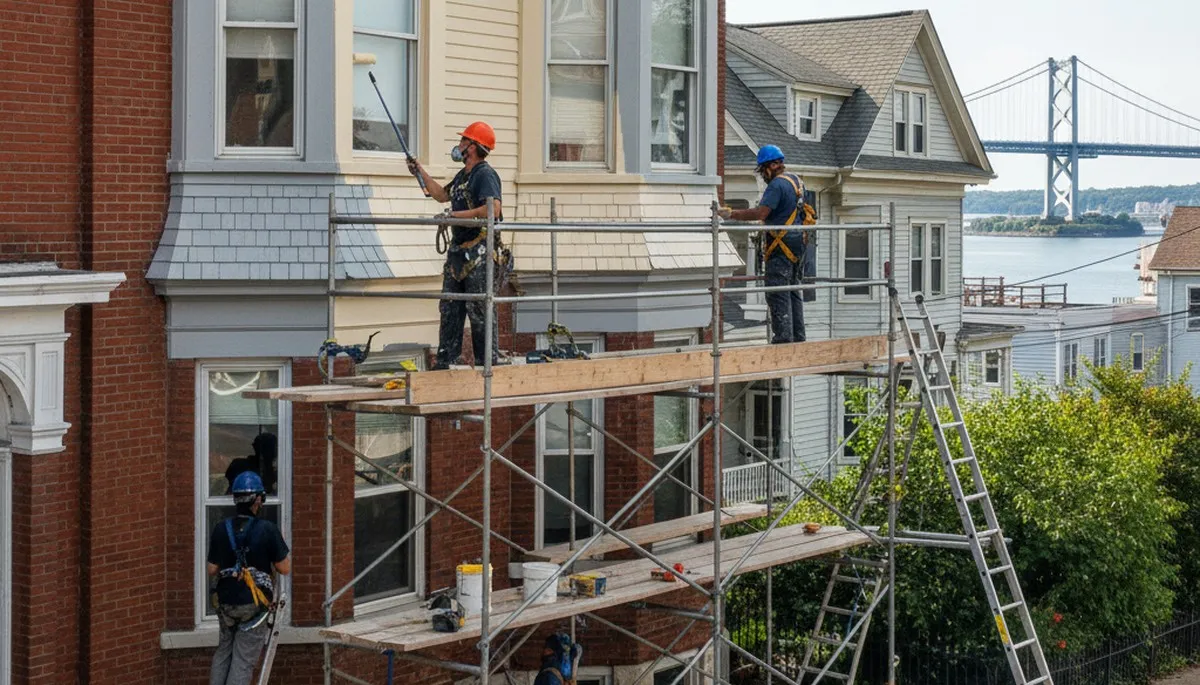 Professional painting contractor serving Staten Island, NY for interior and exterior painting services