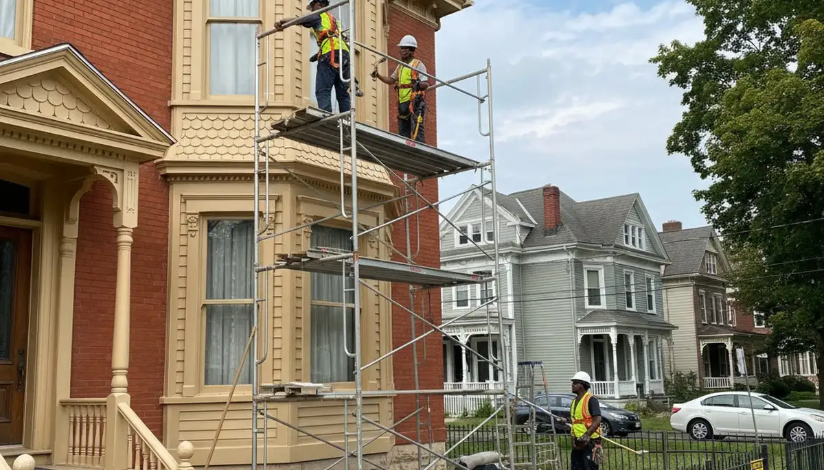 Staten Island, NY painting contractor providing professional interior and exterior painting services