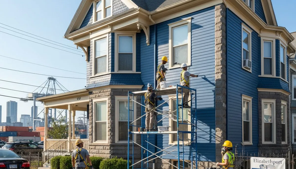 Painting contractor in Staten Island, NY providing professional interior and exterior painting services