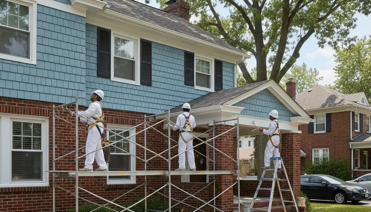 Painting contractor in Staten Island, NY providing professional interior and exterior painting services
