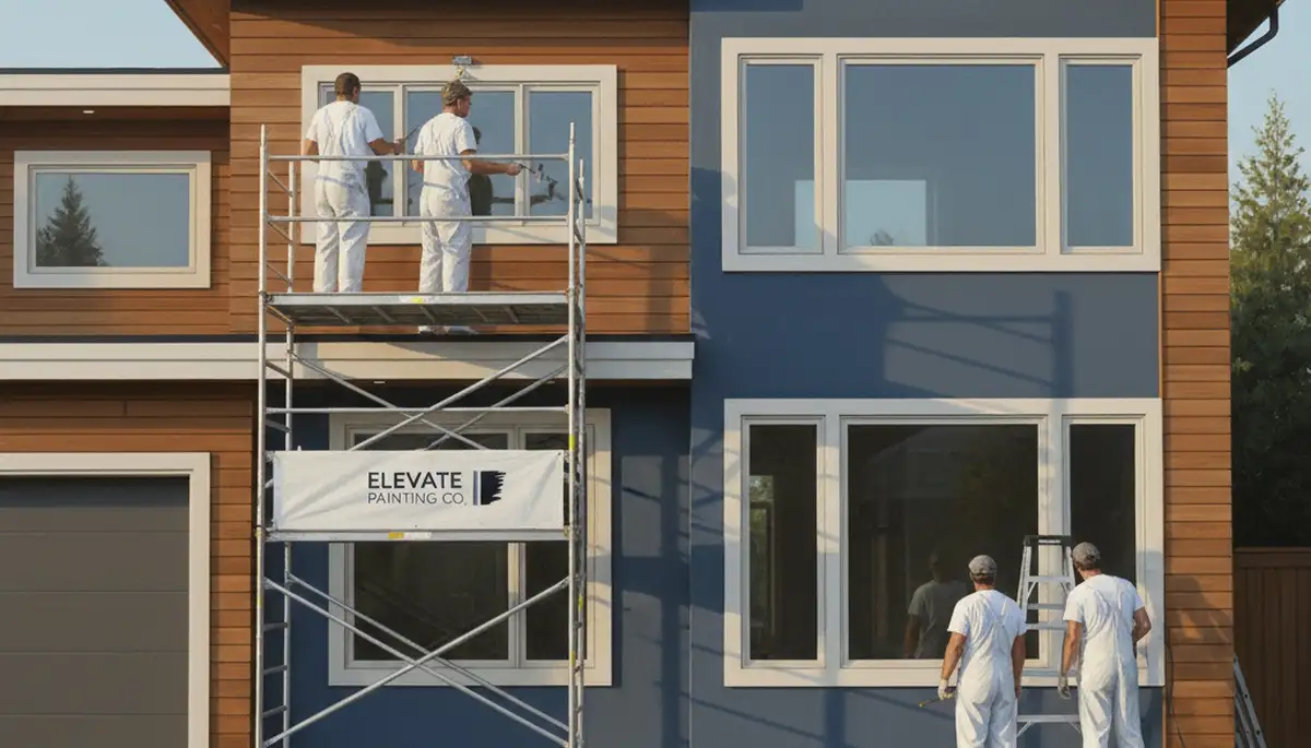 Exterior house painting in Staten Island, NY, by local painters for coastal weather protection