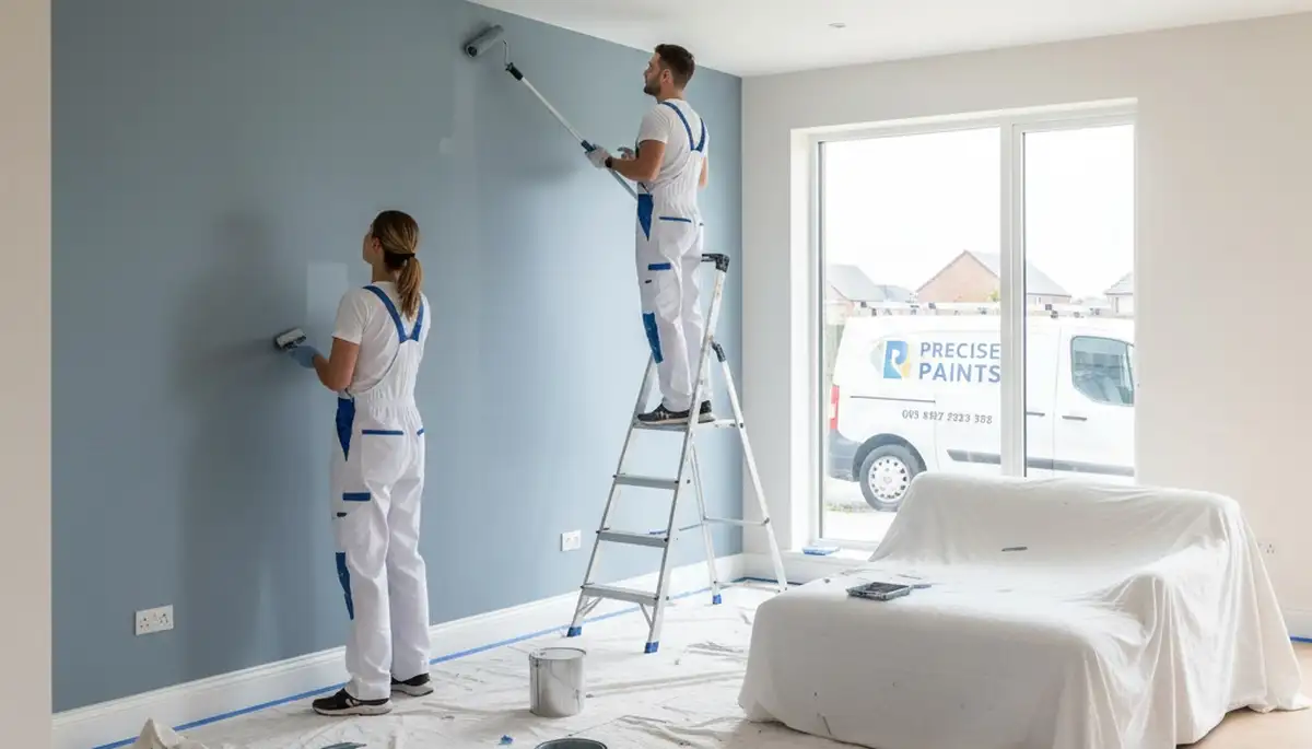 Staten Island, NY interior house painting by Staten Island Paint Pros for clean, durable walls