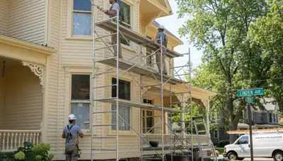 Painting contractors in Staten Island, NY providing professional interior and exterior painting services