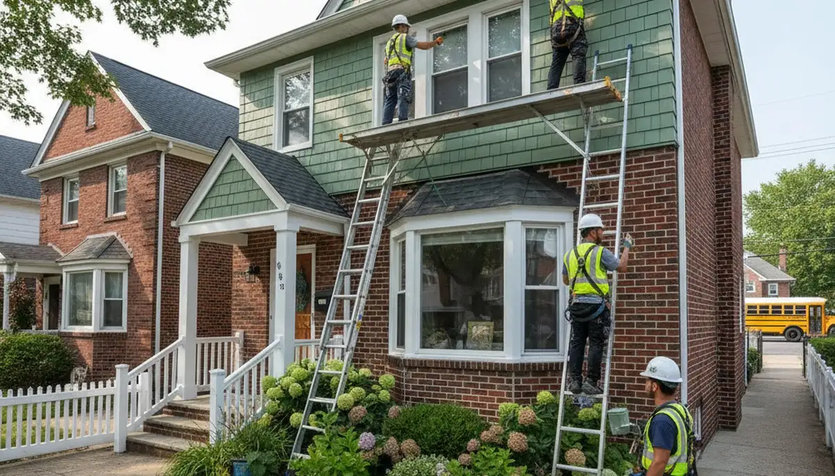 Painting contractor serving Staten Island, NY for interior and exterior home painting services