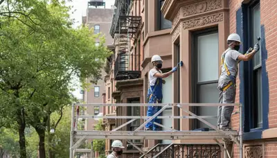 Painting contractor in Staten Island, NY providing professional interior and exterior painting services