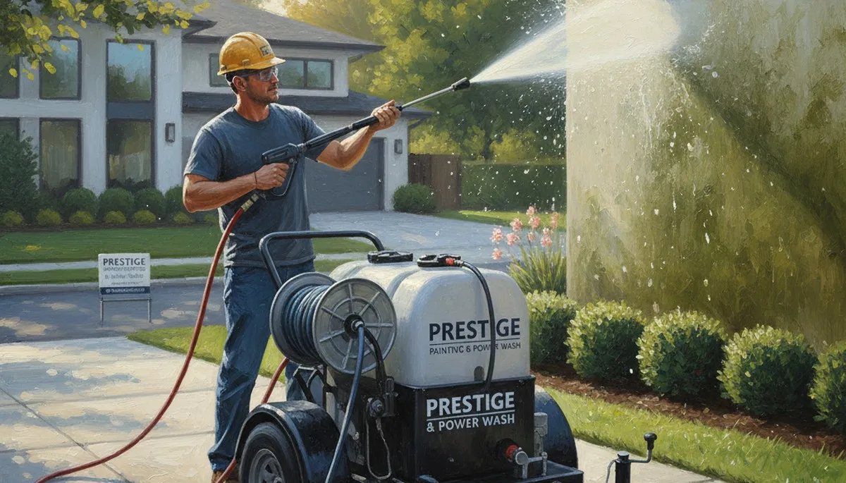Pressure cleaning service in Staten Island, NY for exterior surfaces and curb appeal