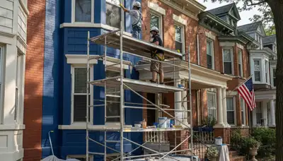 Painting contractor in Staten Island, NY providing professional interior and exterior painting services
