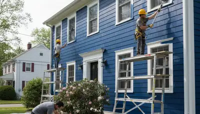 Painting contractor in Staten Island, NY providing interior and exterior painting services