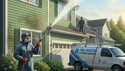 Vinyl siding pressure cleaning in Staten Island, NY for clean, refreshed home exterior