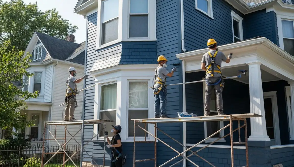 Professional painting contractor in Staten Island, NY serving residential and commercial properties