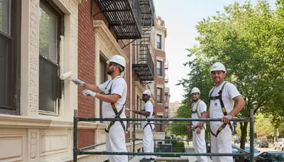 Painting contractor in Staten Island, NY providing professional interior and exterior painting services